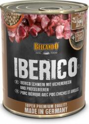 BELCANDO Iberico sertéshúsos, csicseriborsós és vörösáfonyás konzerv kutyáknak (6 x 800 g) 4.8kg