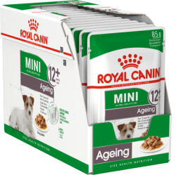 Royal Canin Mini Ageing 12+ | Nedves táp kistestű idős kutya részére (12 x 85 g) 1.02kg