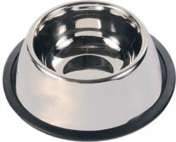 TRIXIE magas nyakú fém tál csúszásgátló gumi peremmel (0.9 l / 25 cm)