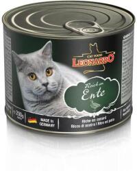 Leonardo kacsahúsban gazdag konzerves macskaeledel (18 x 200 g) 3.6kg