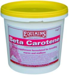 Equimins Beta Carotene - Béta karotin E-vitaminnal mének és vemhes kancák számára 2 kg