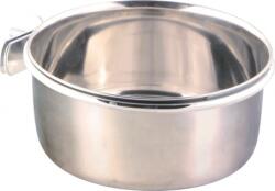 TRIXIE krómozott fém tál csavaros rögzítővel madaraknak (600 ml / 12 cm)