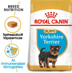 Royal Canin Yorkshire Terrier Junior - Yorkshire Terrier kölyök kutya száraz táp (2 x 7.5 kg) 15kg