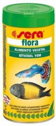Sera Flora növényi lemezestáplálék spirulinával növényevő halaknak 250ml