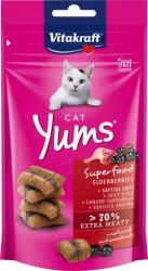 Vitakraft Cat Yums Superfood extra puha jutalomfalat kacsával és bodzával 40g