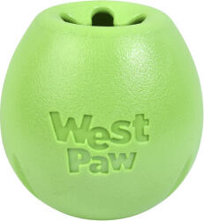 West Paw Wes Paw Rumbl - Jutalomfalattal tölthető labda (L | 10 cm | Dzsungel zöld)