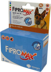 FIPROMAX spot-on kutyáknak (XL; 40-60 kg) (3 pipetta)