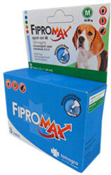 FIPROMAX spot-on kutyáknak (M; 10-20 kg) (3 pipetta)