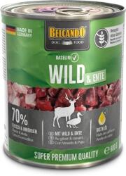 BELCANDO Baseline Wild & Ente - Vad- és kacsahúsos konzerv kutyáknak (6 x 800 g) 4.8kg