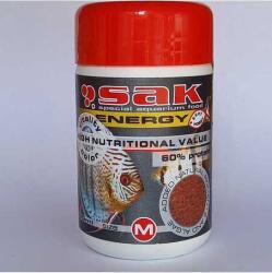 Sak Energy szemcsés díszhaltáp (M l 5-13 cm-es halaknak l) 100ml