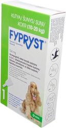 FYPRYST rácsepegtető oldat kutyáknak (10-20 kg; 10 x 1, 34 ml; 10 pipetta)