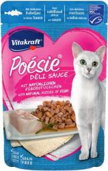Vitakraft Poésie Délice Cod szószos eledel macskáknak alutasakban (23 x 85 g) 1.95kg