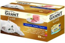 Gourmet Gold Mousse - Pástétom macskáknak - Multipack (12 csomag | 12 x 4 x 85 g | 48 db konzerv) 4.08kg