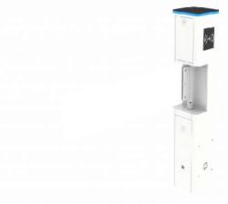 ZKTeco - Automata Lengőkapu - TS-SBT2000S-W - 900mm (TS-SBT2000S-W)