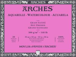 ARCHES Watercolour Hot Pressed Block Natural White Скицник 20 41 x 31 cm 300 g (A1795074)