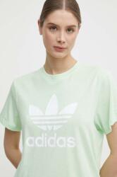 Adidas tricou femei, culoarea verde, IN8436 PPYH-TSD0BD_77X