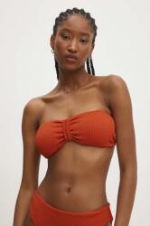 ANSWEAR sutien de baie culoarea portocaliu, cupa usor rigidizata BMYH-BID01N_22X Costum de baie dama