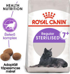 Royal Canin Sterilised 7+ Macskatáp - Idősebb, Ivartalanított Macskáknak - 2 x 10 kg (247198)