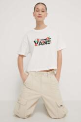 Vans tricou din bumbac femei, culoarea bej PPYH-TSD1EI_01X (VN000JG7FS81)