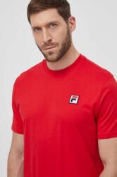 Fila tricou din bumbac barbati, culoarea rosu, cu imprimeu PPYH-TSM0I3_33X