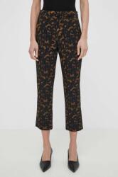 Theory pantaloni femei, drept, high waist PPYH-SPD17A_MLC