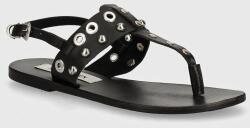 Steve Madden sandale de piele Bionic femei, culoarea negru, SM11003065 PPYH-KLD12L_99X