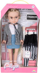 Alyss Papusa fashion, Alyss in tinuta casual Papusa
