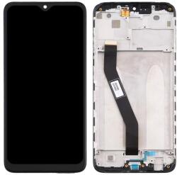 5600030C3K00 Xiaomi Redmi 8 / 8A / 8A Pro fekete LCD kijelző érintővel kerettel előlap (5600030C3K00)