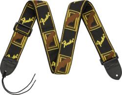 Fender Monogrammed Black/Yellow/Brown