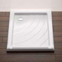 RAVAK Aneta LA Zuhanytálca - 80/90 cm, Fehér