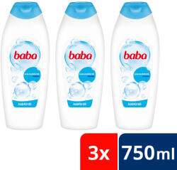 Baba lanolinos habfürdő 3x750 ml + ajándék matrica