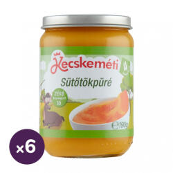Kecskeméti sütőtökpüré, 4 hó+ (6x190 g) (KK1706)