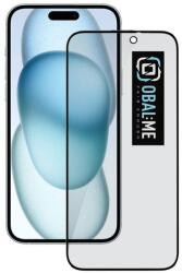 Obal: Me BORÍTÓ: ME Privacy 5D edzett üveg Apple iPhone 15 Plus Black készülékhez