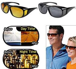 HD glasses Качествени очила за дневно и нощно шофиране подходящи за мъже и жени - HD glasses 2 в 1