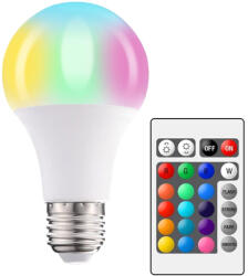 LED bulb Многоцветна LED крушка с дистанциионно - LED bulb (SN8258882588)