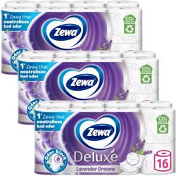 Zewa Deluxe Lavender Dreams 3 rétegű Toalettpapír 3x16 tekercs