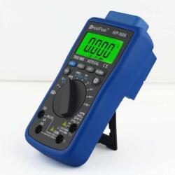 HoldPeak 90K Digitális multiméter, fesz. , áram, ellenállás, kapacitás, frekvencia, RPM, hőm. , USB port - 00084450