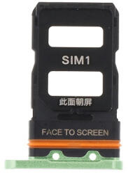  Xiaomi 12 Pro DualSim sim kártya tartó tálca, zöld (gyári)
