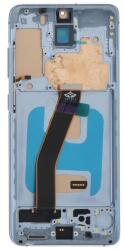 GH82-22134H Samsung Galaxy S20 OLED kijelző érintővel Kék kerettel, előlap (Cloud Blue) (GH82-22134H)