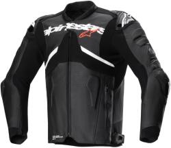 Alpinestars Geacă de motocicletă din piele Alpinestars Atem 5 alb-negru (AIM100-1028)