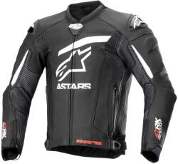 Alpinestars Geacă din piele moto Alpinestars GP Plus R 4 Rideknit alb-negru (AIM100-1013)