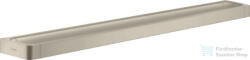 Hansgrohe AXOR UNIVERSAL SOFTSQUARE 89, 4 cm-es törölközőtartó, szálcsiszolt nikkel 42833820 (42833820)