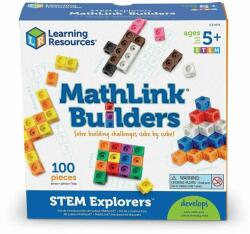 Learning Resources Set Mathlink - Constructii 3d - Learning Resources (ler9294)