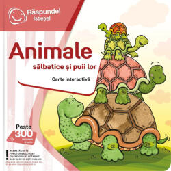 ALBI Raspundel Istetel, Carte Animale Salbatice Si Puii Lor - Albi (63119)