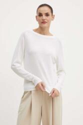 Max Mara gyapjú pulóver könnyű, női, bézs, 2426366088600 - bézs XS