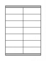 agipa Etichete universale 105x40mm Agipa A4 100 coli