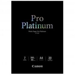 Canon Photo Paper Pro Platinum, PT-101 A4, hârtie foto, lucioasă, 2768B016, albă, A4, 300 g/m2, 20 buc, jet de cerneală - tonerdepot