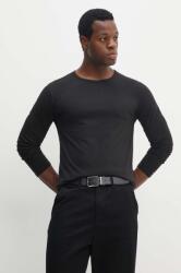 Tommy Hilfiger hosszú ujjú 3 db fekete, férfi, sima, UM0UM03022 - fekete M