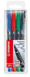 STABILO Set de marcatori STABILO universal M 843/4S OHP