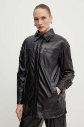 Guess rövid kabát MAREVA női, fekete, átmeneti, oversize, W4YL22 WF8Q0 - fekete M
